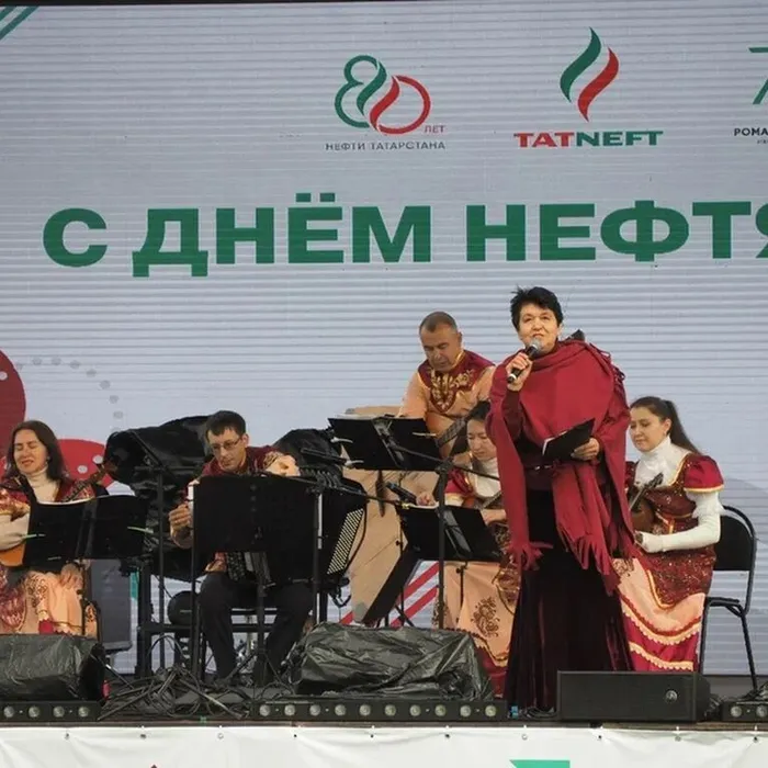 Концерт ансамбля «Наигрыш» в пгт Джалиль